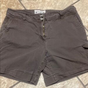 Women’s Casual Brown Cargo Work Shorts  Summer Fall